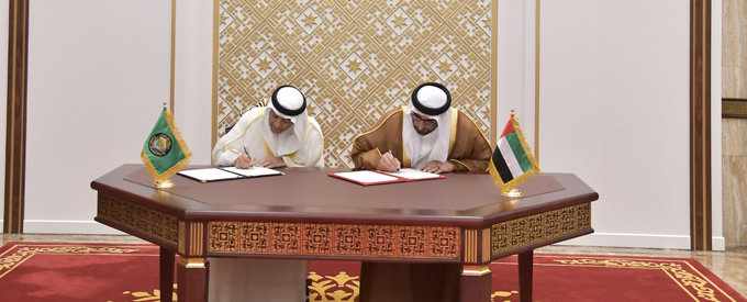 وزير الدولة لشؤون الدفاع يوقع اتفاقية استضافة الأكاديمية الخليجية للدراسات الاستراتيجية والأمنية في الدولة