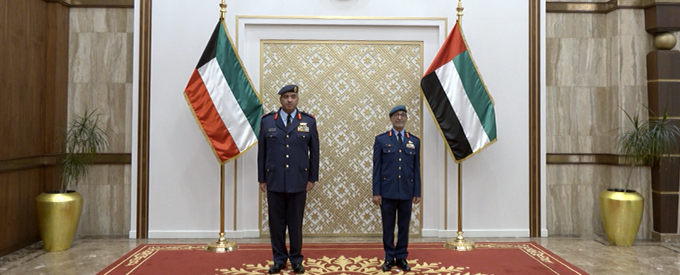 رئيس أركان القوات المسلحة يستقبل رئيس الأركان العامة للجيش الكويتي
